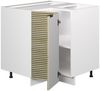 Eckunterschrank Fame-Line Eiche Paneel 80.5 cm ohne Arbeitsplatte Vicco Bild 4