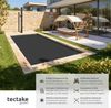 tectake Pool-Abdeckplane Solorientalischdeckung - leichte, zuschneidbare Schutzfolie (Poolabdeckung, in schwarz), Effiziente Wassererwärmung durch Solarfolie Bild 2