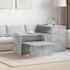 Konsolentisch, Beistelltisch, Konsole Beton Grau 91,5 x 35 x 38,5 cm Holzwerkstoff Bild 2