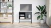 vidaXL TV-Schrank Anthrazit 68x39x60,5 cm Stahl 853388 Bild 3