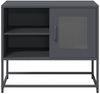 vidaXL TV-Schrank Anthrazit 68x39x60,5 cm Stahl 853388 Bild 5