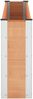 vidaXL Hochbeet Braun 200 x 30 x 72 cm WPC und Aluminium 3438795 Bild 3
