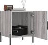 vidaXL Nachttische 2 Stk. Grau Sonoma 40x40x50 cm Holzwerkstoff 827593 Bild 3