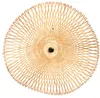 Vente-unique - JURUA Hängelampe Kronleuchter und Deckenlampe Holz, Platte Beige - B 80 cm x H 120 cm x L 80 cm Bild 4