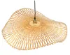 Vente-unique - JURUA Hängelampe Kronleuchter und Deckenlampe Holz, Platte Beige - B 80 cm x H 120 cm x L 80 cm Bild 5
