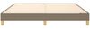 Boxspringbett Taupe 160x200 cm Stoff [3120626] Bild 5