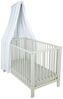 Sterntaler Betthimmel, luftiger Gaze-Stoff, leichter Baby-Betthimmel für Kinderbett, dekorativ und atmungsaktiv, 160×300×0,5 cm, weiß Bild 2
