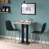 Esstisch Repose Anthrazit 65 x 65 cm Vicco Bild 4