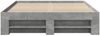 vidaXL Bettgestell Betongrau 140x200 cm Holzwerkstoff 3295474 Bild 5