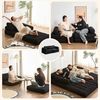 LITBIRD Schlafsofa faltbar, 4-in-1 Multifunktionssofa, Sitzsack-Sofa, Relaxsessel, 1 Teile, Spielsofa & Gästebett für kleine Räume Bild 3