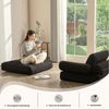LITBIRD Schlafsofa faltbar, 4-in-1 Multifunktionssofa, Sitzsack-Sofa, Relaxsessel, 1 Teile, Spielsofa & Gästebett für kleine Räume Bild 4