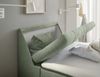 Boxbett >ATLANTIS 6< 120x200 cm Liegefläche, Bezug olive - 125x102x240cm (BxHxT) Bild 5