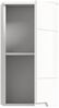 xonox. home Bad Solero X7WA9721 Hängeschrank Stauraumhochschrank Vorratsschrank in Weiß Nachbildung und weiß Hochglanz tiefzieh, ca. B/H/T: 38 x 73 x 27 cm Bild 3