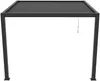 Vente-unique - SERADO Terrassenüberdachung MetallMetall Grau - B 308 cm x H 220 cm x L 304 cm Bild 3