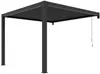 Vente-unique - SERADO Terrassenüberdachung MetallMetall Grau - B 308 cm x H 220 cm x L 304 cm Bild 2