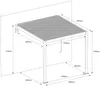 Vente-unique - SERADO Terrassenüberdachung MetallMetall Grau - B 308 cm x H 220 cm x L 304 cm Bild 5