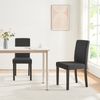 Esszimmerstuhl Hamburg 6er Set Textil Schwarz [en. casa] Bild 2