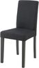 Esszimmerstuhl Hamburg 6er Set Textil Schwarz [en. casa] Bild 4