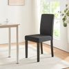 Esszimmerstuhl Hamburg 6er Set Textil Schwarz [en. casa] Bild 3