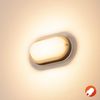 SLV No. 229935 TERANG 2 Wand- und Deckenleuchte oval anthrazit 3000K IP44 Bild 2