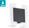 Eglo 95988 LED Outdoor Wandleuchte SITIA anthrazit weiß L:18cm H:18cm T:5,5cm IP44 Bild 2