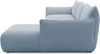 DOMO. collection Ecksofa 800 022, Modulsofa in L-Form mit Taschenfederkern und attraktiver Biese-Naht, Sofa, Polsterecke, Eckcouch 276 x 168 x 79 cm (BxTxH), hellblau Bild 5