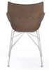 Sessel Q/Wood Sitzschale Holz, Gestell Chrom Bild 4