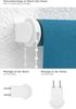 Lysel Outlet - Verdunkelungsrollo Capriblau, (B x H) 102.50cm x 190cm in blau/capriblau Bild 3