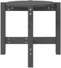 vidaXL Couchtisch Grau Ø 52,5x45 cm Massivholz Kiefer 822309 Bild 5