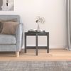 vidaXL Couchtisch Grau Ø 52,5x45 cm Massivholz Kiefer 822309 Bild 3