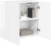 vidaXL TV-Wandschrank Hochglanz Weiß 59,5 x 31 x 60 cm Holzwerkstoff 892353 Bild 3