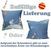 KEAYOO Kinderbettwäsche YZTX, Baumwolle, 2 teilig, Astronaut und Rakete Muster 100% Baumwolle für Kinder Bild 4