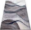 OTTO home Teppich Tritom, rechteckig, Höhe: 9 mm, mit besonders weichem Flor, Kurzflor, modernes Wellen Muster Bild 2