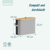 Relaxdays Toilettenpapier Aufbewahrung 12 Rollen Bild 4