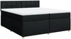vidaXL Boxspringbett mit Matratze Schwarz 200x200 cm Stoff 3289089 Bild 3