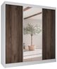 Beautysofa Kleiderschrank RAMOS II Breite: 200cm, mit Spiegel, mit Schubladen Bild 4