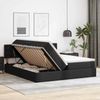 vidaXL Aufbewahrungsbett mit Matratze Schwarz 200 x 200 cm Kunstleder 3370909 Bild 4