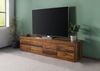TV-Board Sheesham 220x40x50 walnuss gewachst TORONTO #266 Bild 3