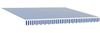vidaXL Markisenrahmen Blau und Weiß 400 x 300 cm 3330485 Bild 4