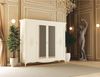 Casa Padrino Luxus Barock Schlafzimmer Schrank Creme 248 cm - Barock Schlafzimmer Möbel Bild 2