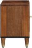 vidaXL TV-Schränk mit Tür Honigbraun 80 x 33 x 46 cm Massivholz Mango 4018751 Bild 4