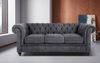 Home affaire Chesterfield-Sofa Chesterfield 3-Sitzer B/T/H: 198/89/74 cm, mit hochwertiger Knopfheftung, auch in Leder Bild 4