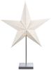 Spetebo LED Dekolicht LED Sternenlampe 45cm mit 10 warmweißen LED, 2, LED, warmweiß, Weihnachtsstern Tischlampe mit Metallfuß 60 cm Bild 3