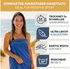 Blumtal Sporthandtuch Mikrofaser Handtuch - kompakte Mikrofaser Handtücher, Mikrofaser (inkl. Transporttasche, einzeln oder als Set verfügbar, 2-St), ultra leicht & schnelltrocknend, Reisehandtuch, Strandhandtuch Bild 3