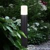 RGB LED Sockelleuchte, Aluminium schwarz, H 50 cm Bild 3
