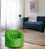 Dmora Sessel Allos, Gepolsterter Sitz, Einzelsofa im Wohnzimmer, Stuhl mit Armlehnen, Made in Italy, 80x80 h80 cm, Grün Bild 2