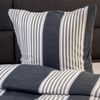 Casa Colori Bettwäsche Micro Fleece, Polyester, 2 teilig, Streifen, anthrazit, silber Bild 3