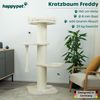 Happypet Kratzbaum FREDDY, Katzenbaum 'Freddy', Gesamthöhe 150 cm, mit Spielseil und Spielball Bild 2