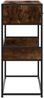 vidaXL Konsolentisch Räuchereiche 90x35x80 cm Holzwerkstoff 849176 Bild 5