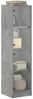 vidaXL Highboard mit Glastüren Betongrau 35x37x142 cm 836437 Bild 4